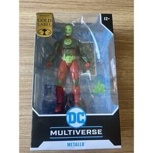 McFarlane DC Multiverse Gold Label METALLO Target Exclusive. New & Sealed Box